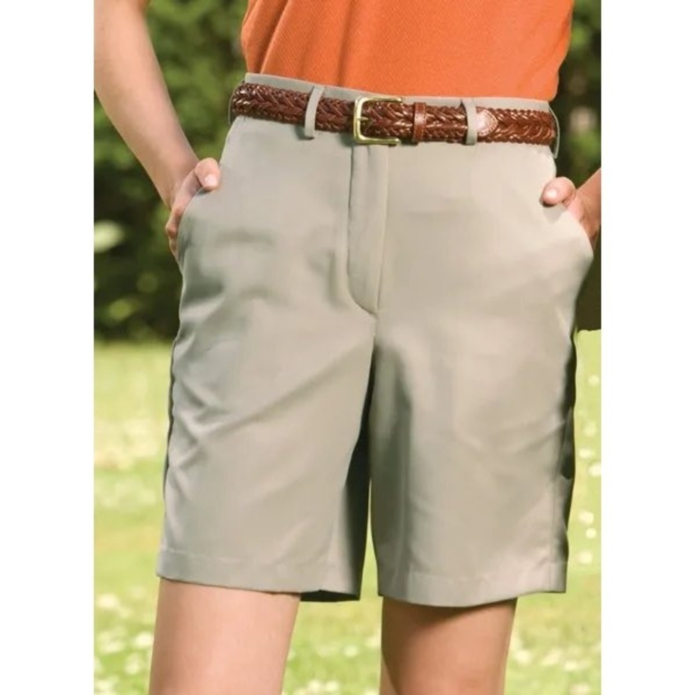 Edwards Golf Flat Front Khaki Golf Sport Shorts Tan Size 36 Mens Preppy NWT